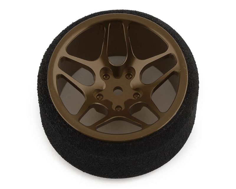R-Design Sanwa M17/MT-44 Ultrawide 10-Spoke Transmitter Steering Wheel (Bronze) #RDD4918
