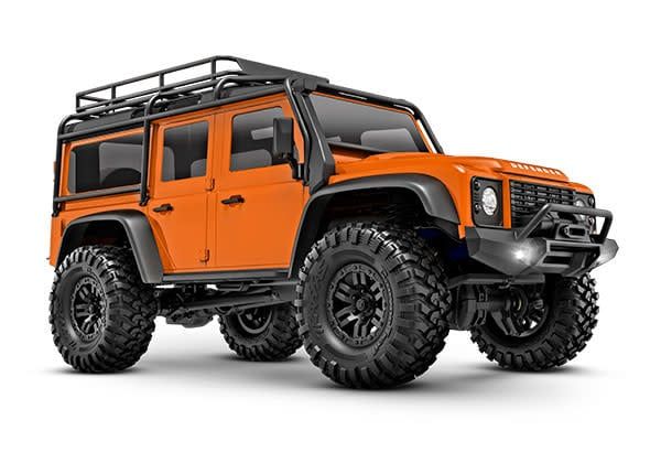 #97054-1-ORNG  Traxxas TRX-4M 1/18 Electric Rock Crawler w/Land Rover Defender Body (Orange) w/TQ 2.4GHz Radio