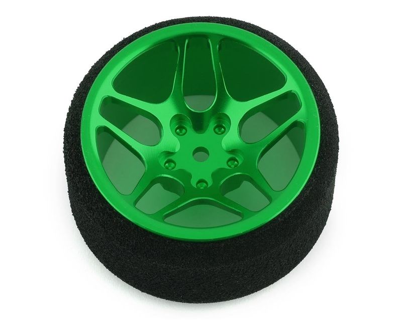 R-Design Sanwa M17/MT-44 Ultrawide 10 Spoke Transmitter Steering Wheel (Green) #RDD4914