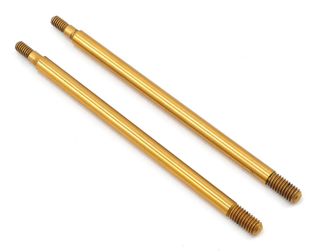 Team Associated RC8T3 42.5mm Ti-Nitride Rear Shock Shaft (2) #81173
