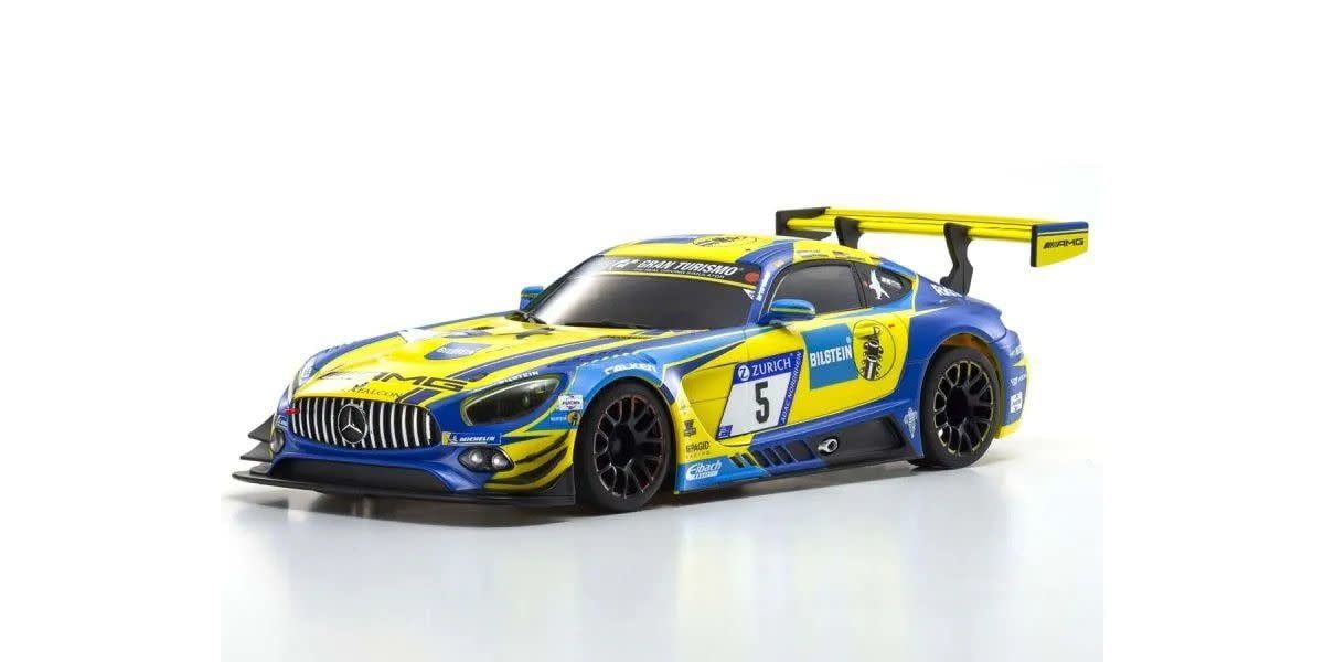 Kyosho MINI-Z RWD Mercedes-AMG GT3 (Blue/Yellow) #32345BLY