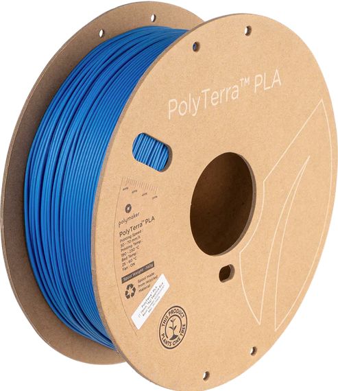 #PM70828  Polymaker PolyTerra™ PLA (1kg) (1.75mm, Sapphire Blue)