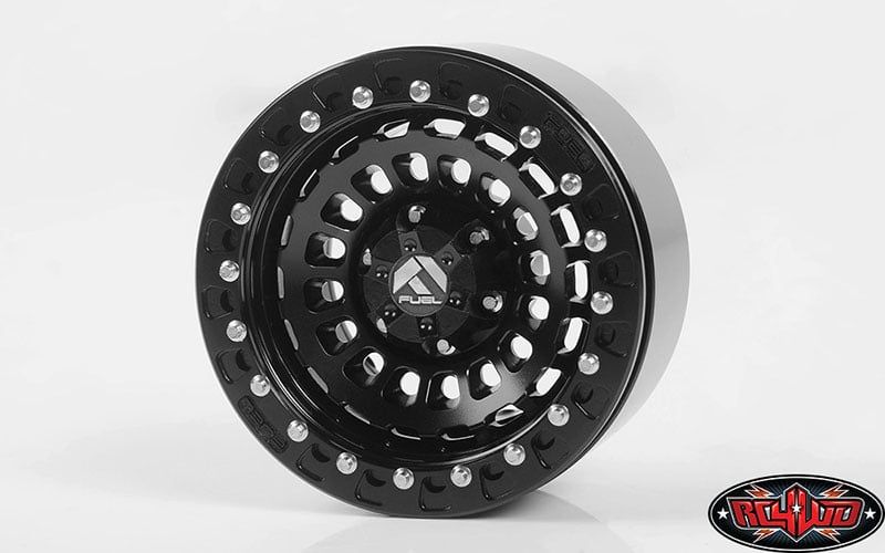 #Z-W0294 RC4WD Fuel Zephyr 1.9" Beadlock Wheels (Black) (4)