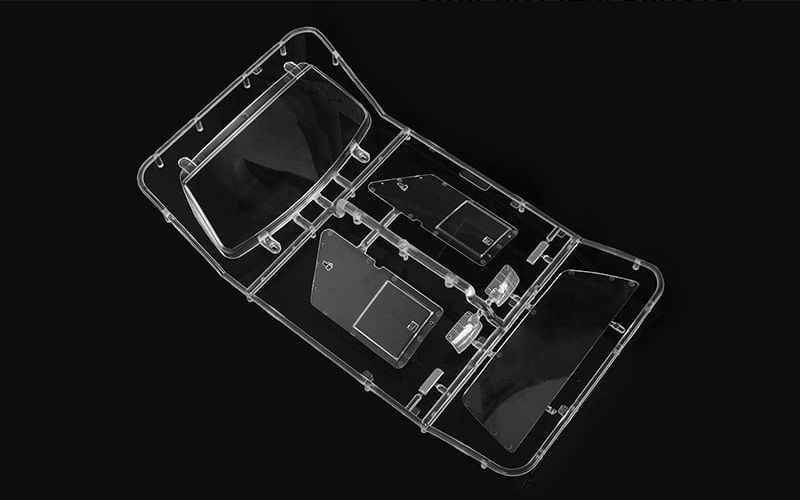 #Z-B0194 RC4WD 1985 Toyota 4Runner and 1987 Toyota XtraCab Clear Parts (A)