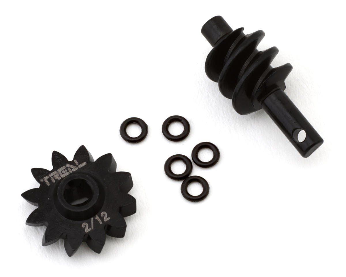 #X003AJ3J75 Treal Hobby Axial SCX24 Steel Overdrive Differential Gears (2T/12T)