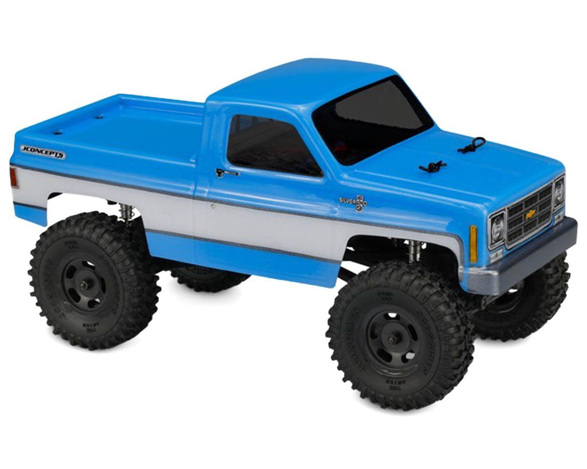 #0464 JConcepts Axial SCX24 1978 Chevy K10 Mini Crawler Body (Clear)