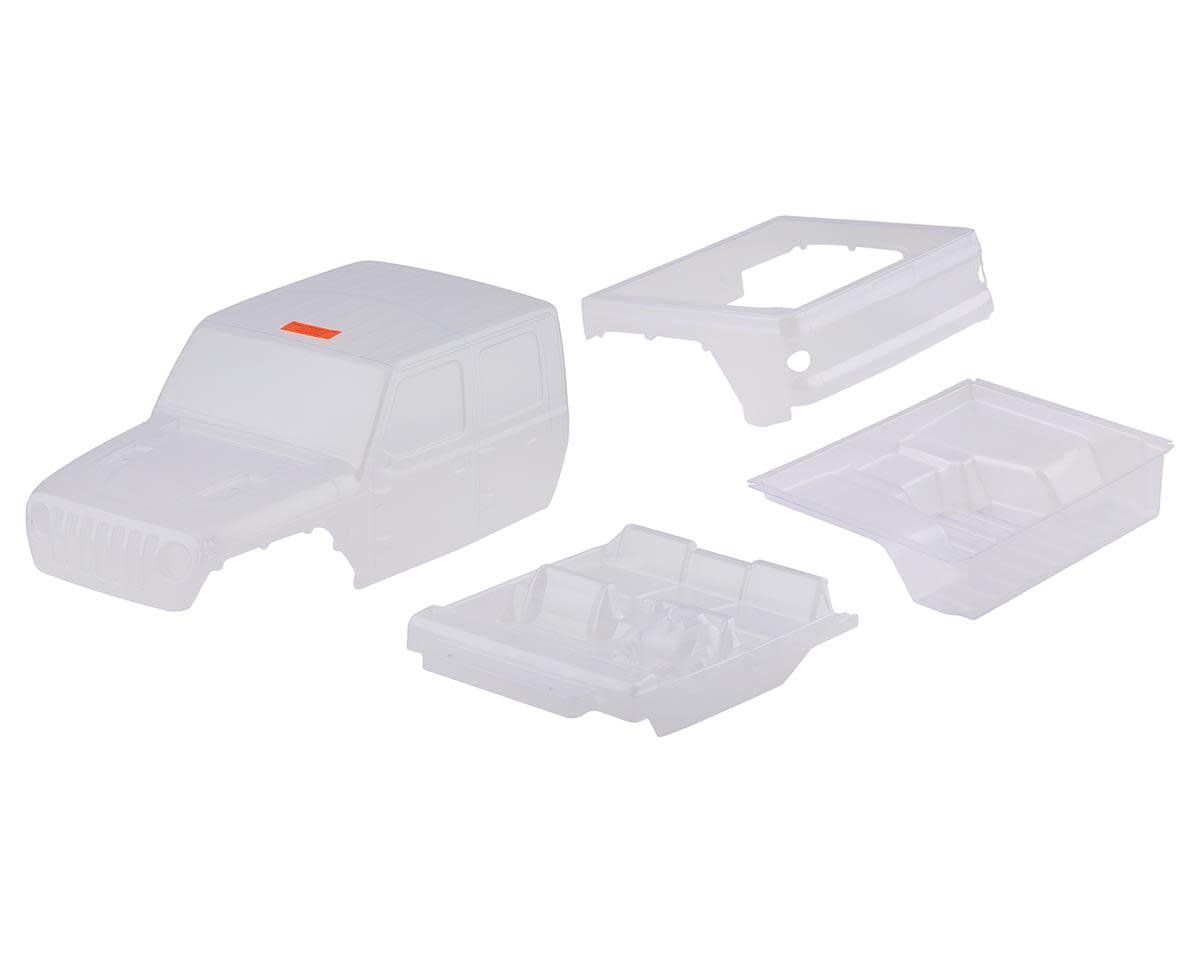 #AXI230026  Axial Jeep JT Gladiator Body Set (Clear)