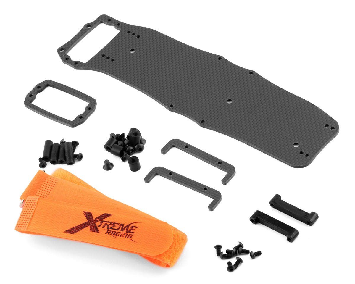 #10688 Xtreme Racing Traxxas Sledge Carbon Fiber Battery &amp; Servo Mount (2.5mm)