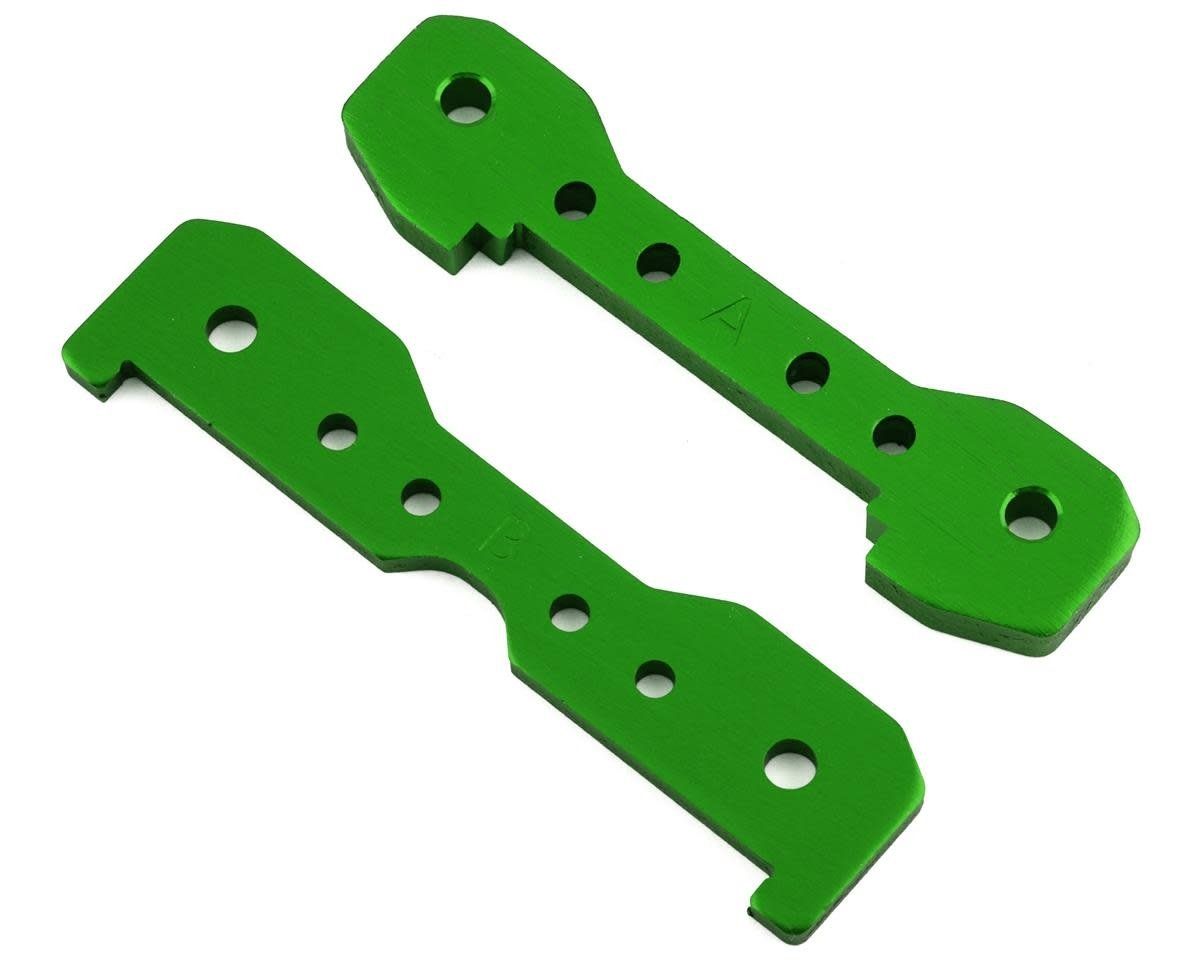 Traxxas Sledge Aluminum Front Tie Bars (Green) #9527G