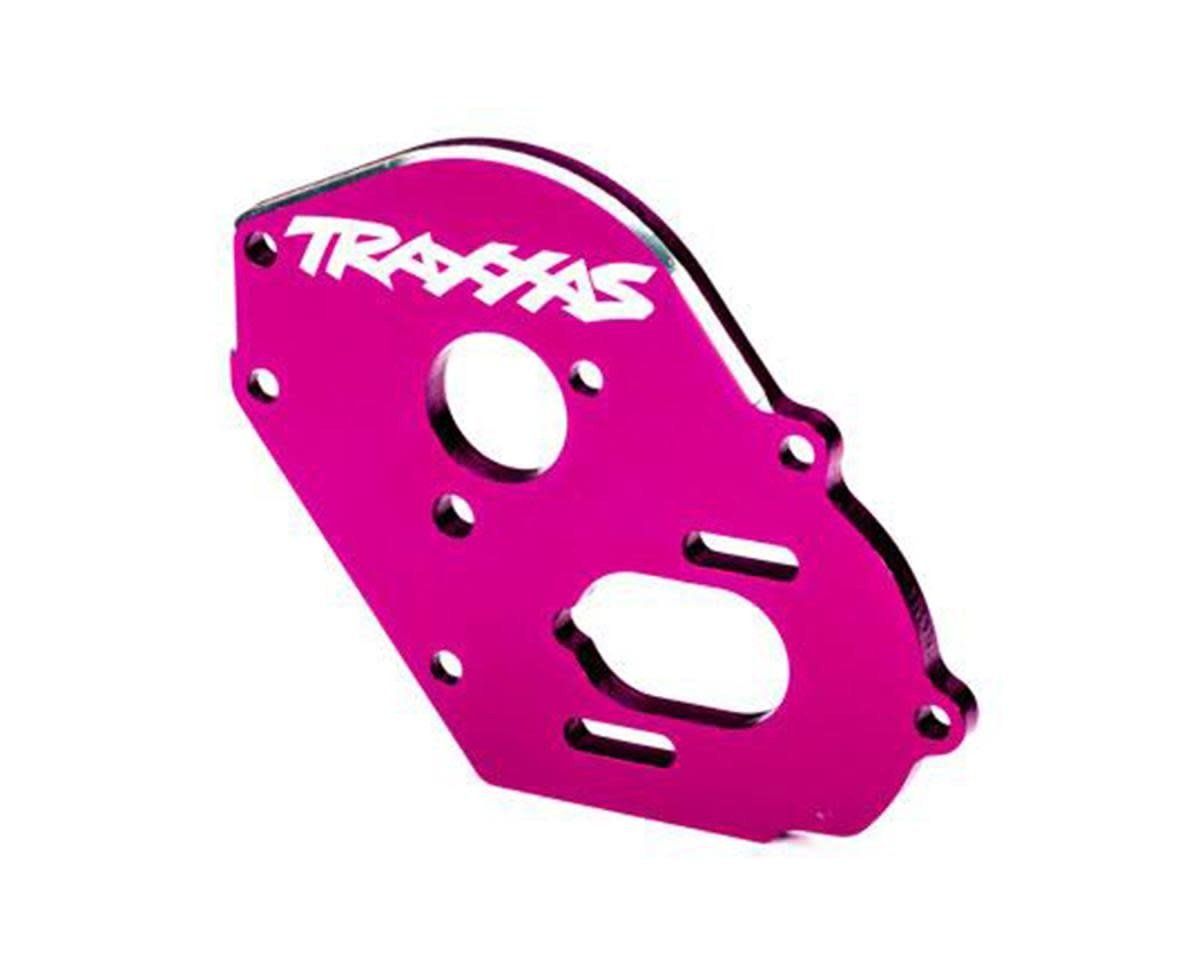 Traxxas Magnum 272R 4mm Aluminum Motor Plate (Pink) #9490P