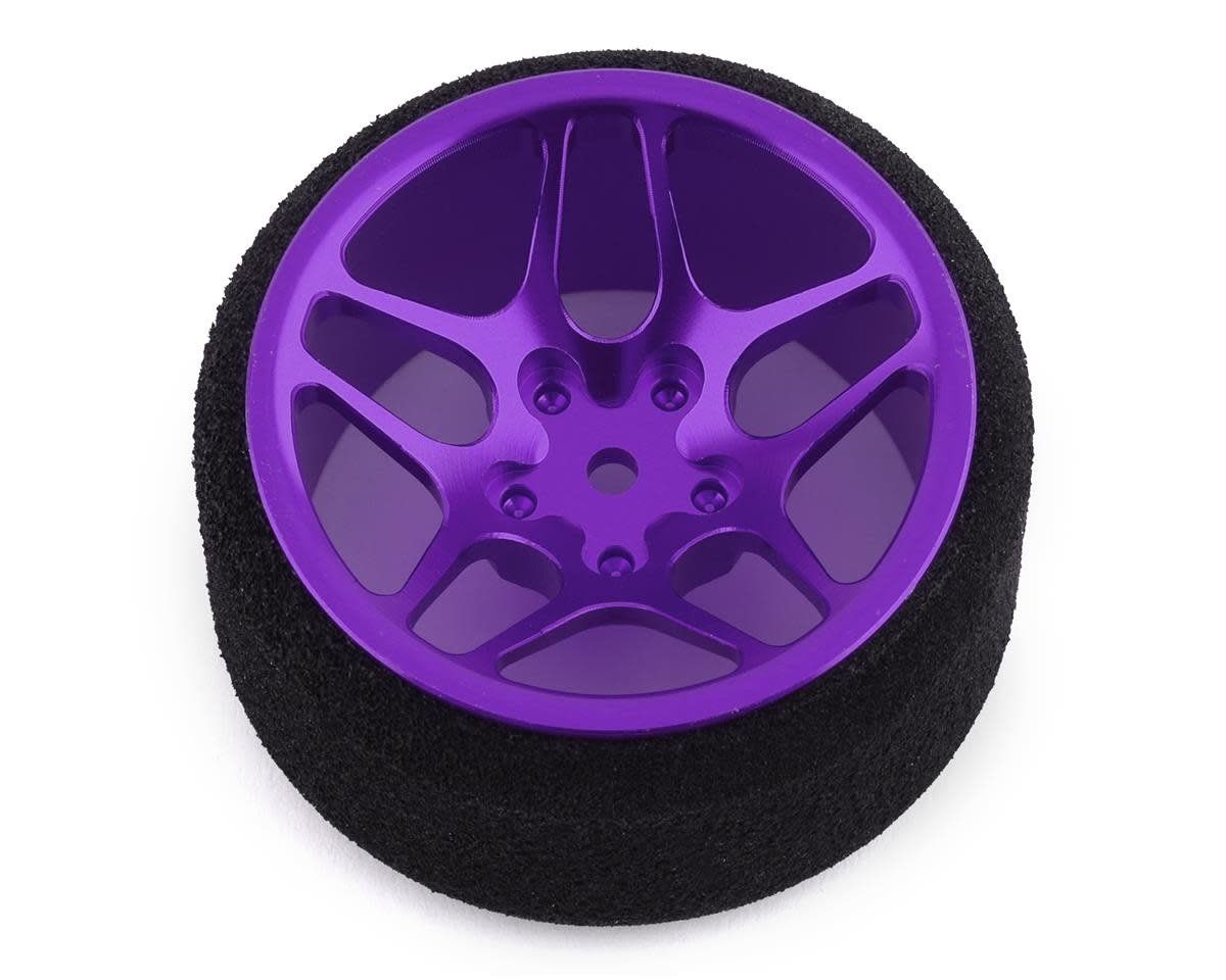 R-Design Sanwa M17/MT-44 Ultrawide 10-Spoke Transmitter Steering Wheel (Purple) #RDD4917
