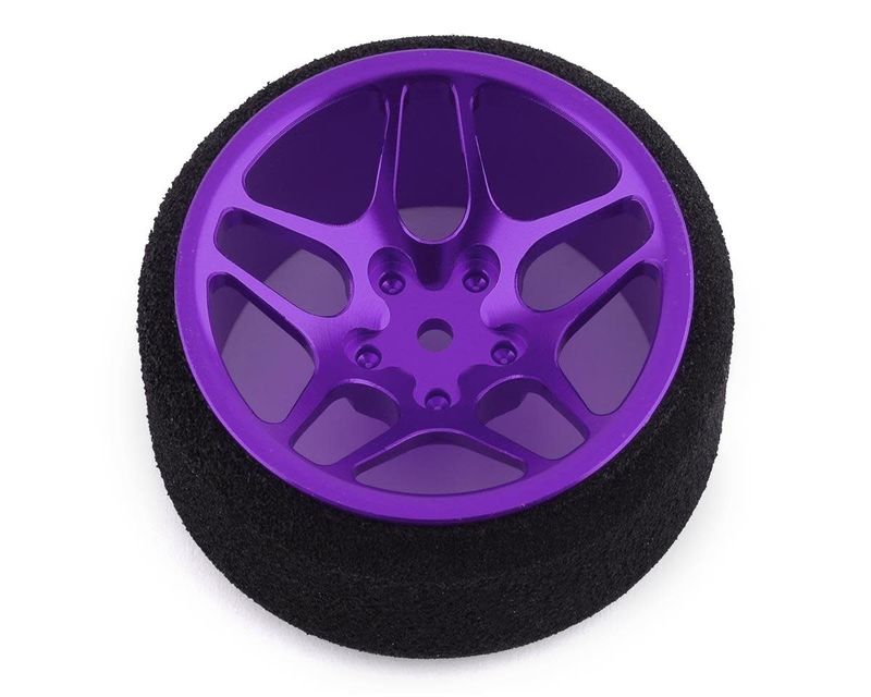 R-Design Sanwa M17/MT-44 Ultrawide 10-Spoke Transmitter Steering Wheel (Purple) #RDD4917