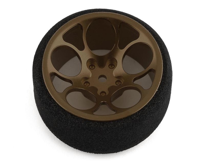 R-Design Sanwa M17/MT-44 Ultrawide 5-Hole Transmitter Steering Wheel (Bronze) #RDD4928