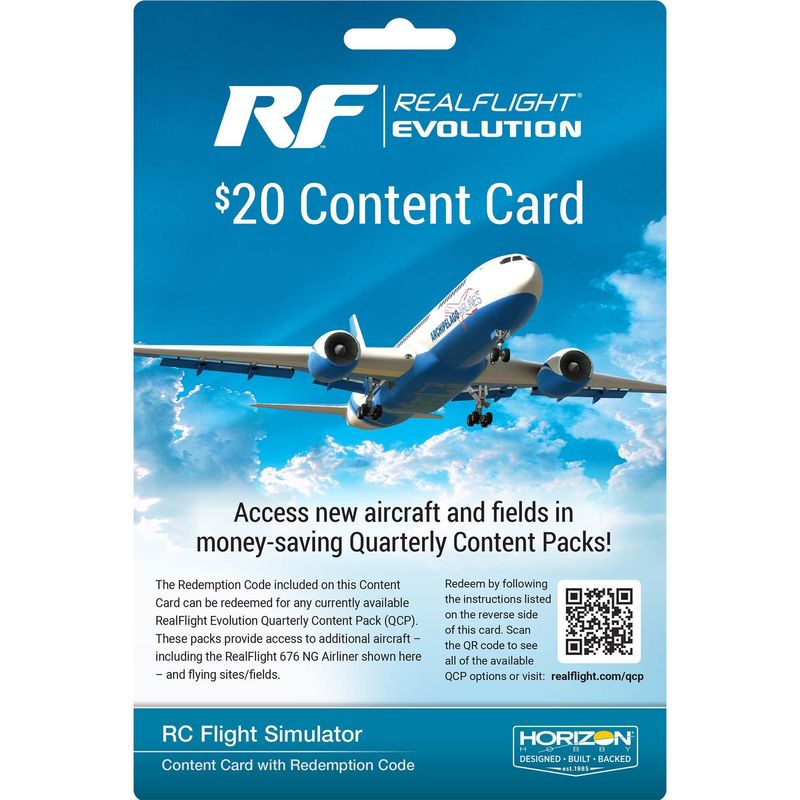 RealFlight Content Card $20 #RFL2002