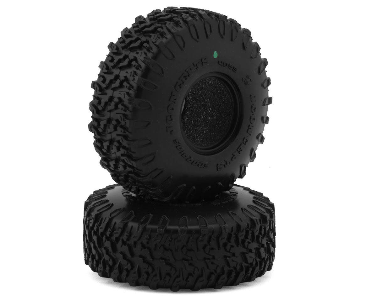 #4053-02 JConcepts Scorpios 1.0" Micro Crawler Tires (2) (Green)