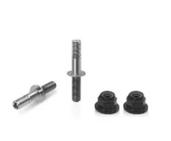 Klinik RC Titanium 1/10 Off-road and Drag Rear Lower Shock Mounts (1pr) #KRC-TISHOCK