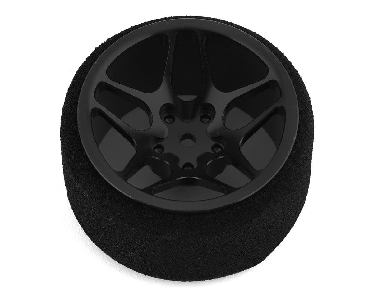 R-Design Sanwa M17/MT-44 Ultrawide 10-Spoke Transmitter Steering Wheel (Black) #RDD4911