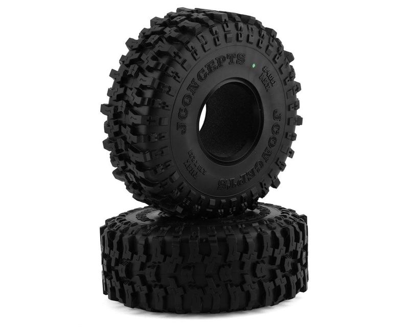#4051-02 JConcepts Tusk 2.2" All Terrain Rock Crawler Tires (2) (Green)