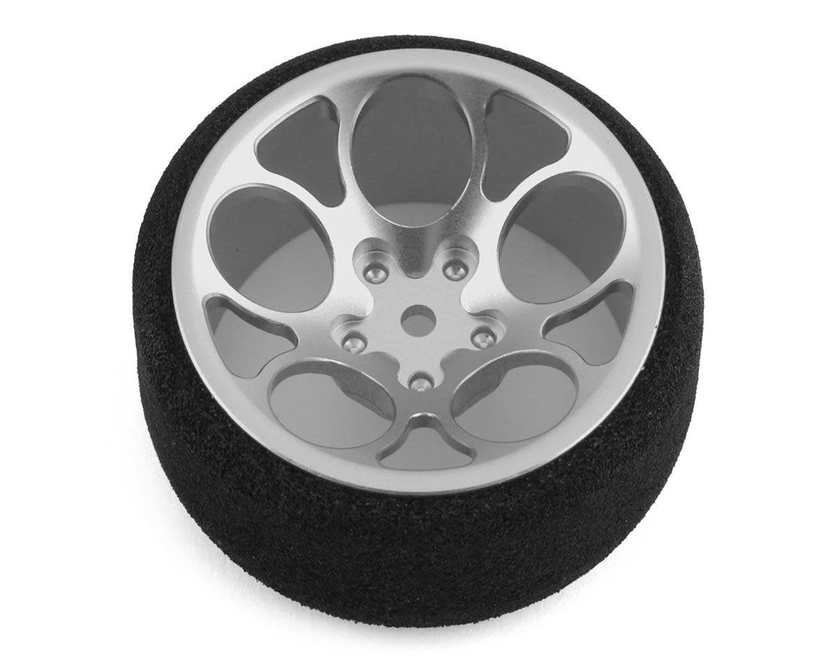 R-Design Sanwa M17/MT-44 Ultrawide 5-Hole Transmitter Steering Wheel (Silver) #RDD4920