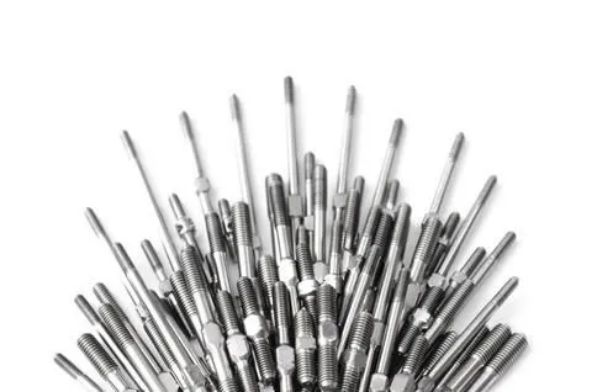 Klinik RC Associated B74/B74.1/B74.1D Titanium Turnbuckle 7pc Set (Silver) #KRC-AEB74TB
