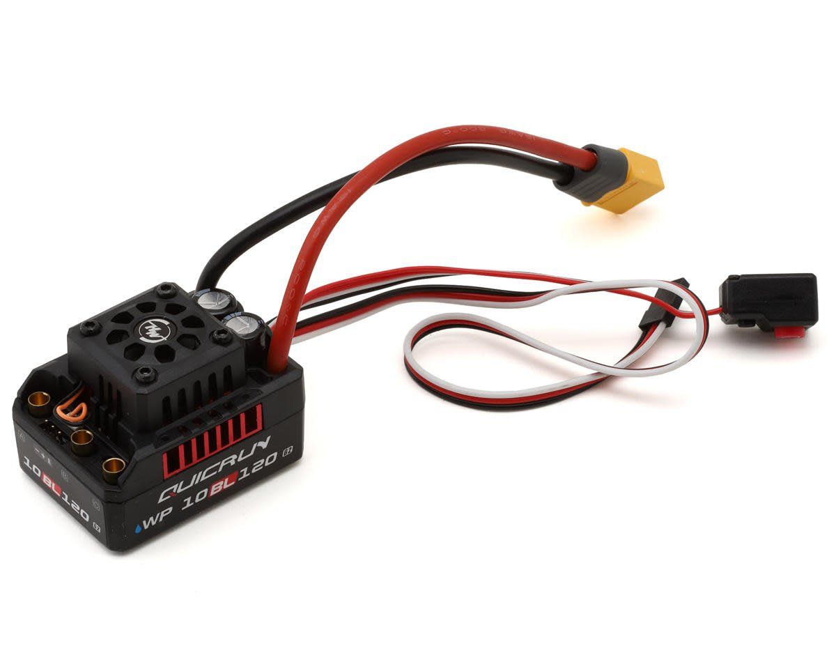 #30107200 Hobbywing QuicRun 10BL120 G2 120A 1/10 Sensorless Brushless ESC