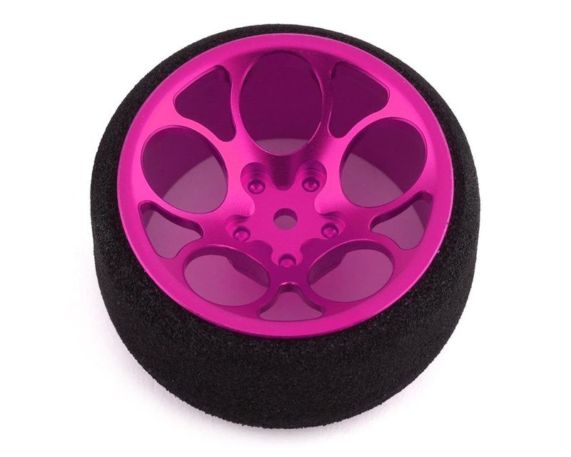 R-Design Sanwa M17/MT-44 Ultrawide 5-Hole Transmitter Steering Wheel (Pink) #RDD4926