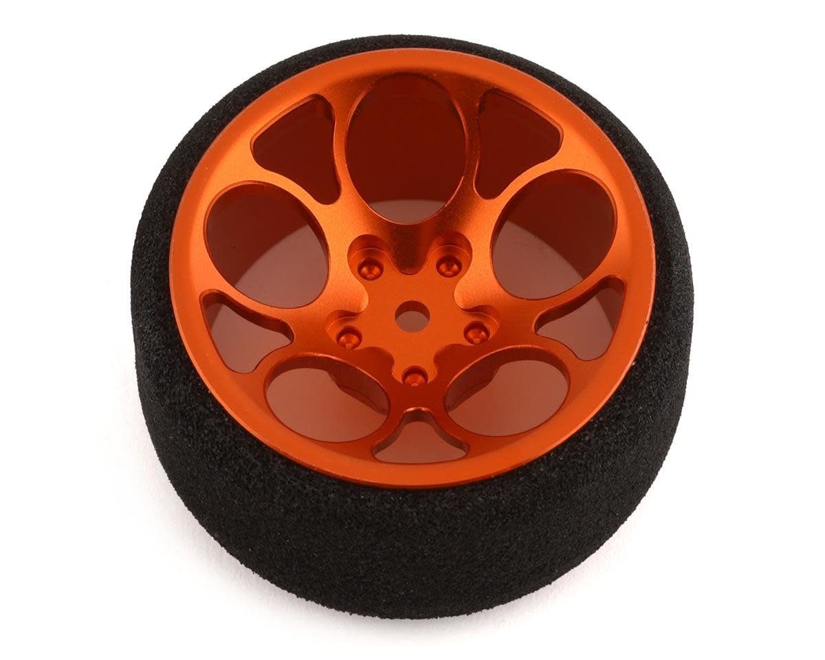 R-Design Sanwa M17/MT-44 Ultrawide 5-Hole Transmitter Steering Wheel (Orange) #RDD4925