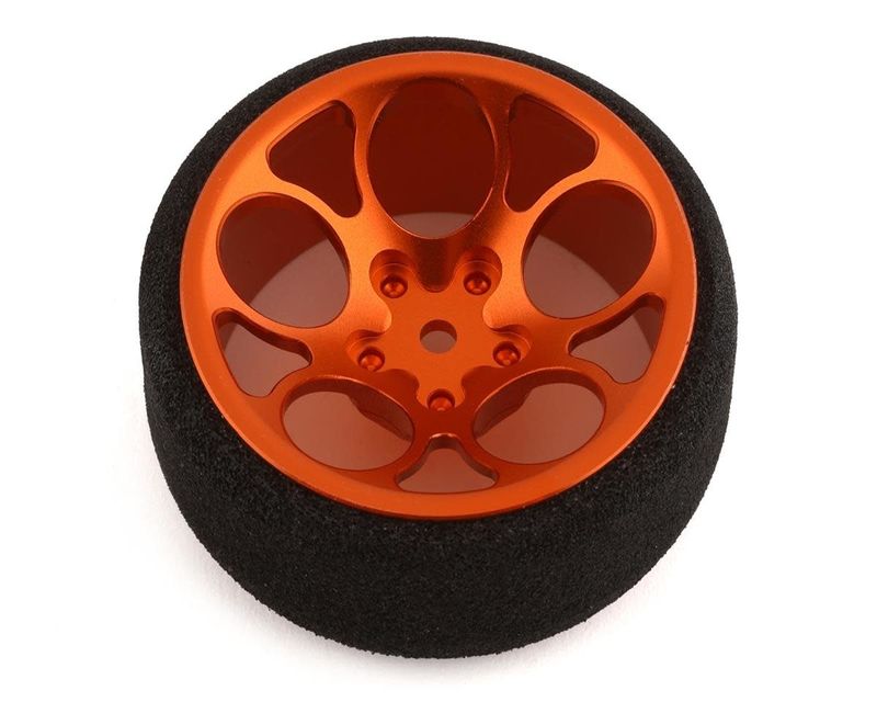 R-Design Sanwa M17/MT-44 Ultrawide 5-Hole Transmitter Steering Wheel (Orange) #RDD4925