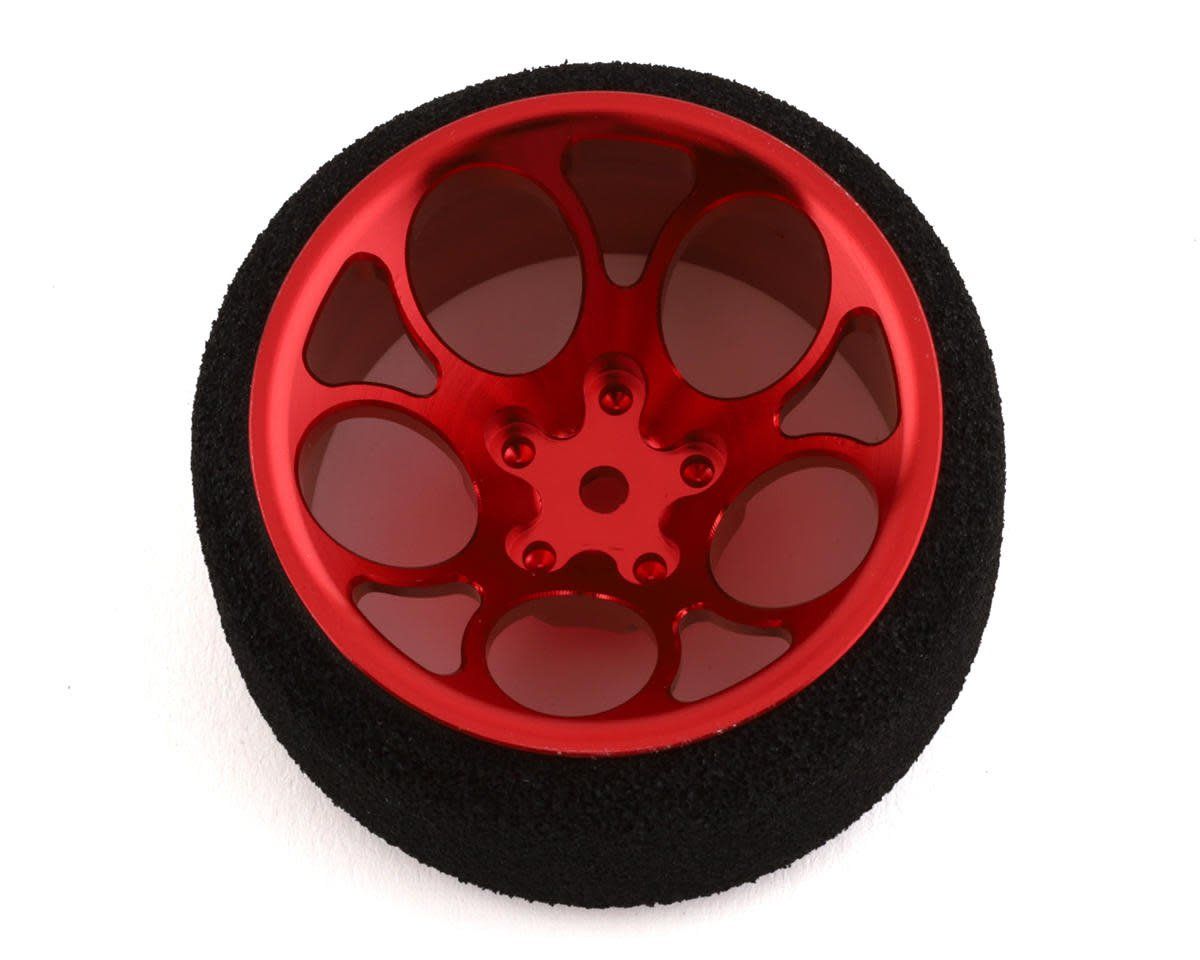 R-Design Sanwa M12/Flysky NB4 5-Hole Ultrawide Steering Wheel (Red) #RDD7222