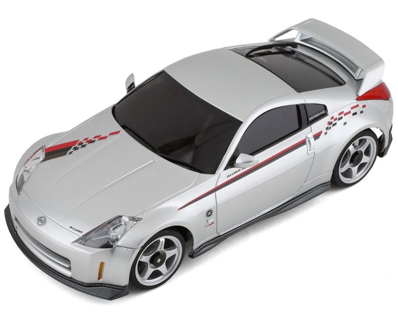 #32346S  Kyosho MR-03 Mini-Z RWD ReadySet w/Fairlady Z (Z33) NISMO S-tune Body (Silver) &amp; KT-531P 2.4GHz Radio
