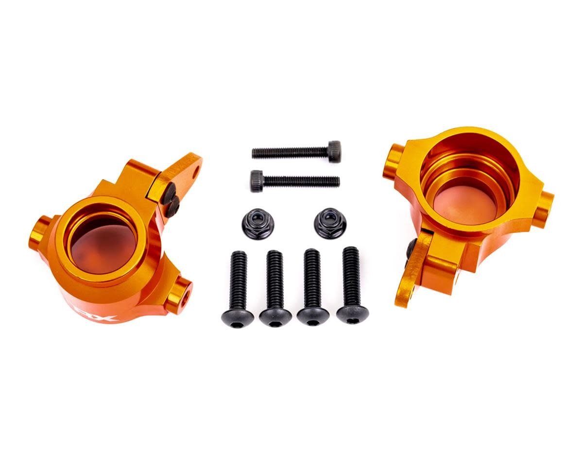 Traxxas Sledge Aluminum Steering Blocks Left &amp; Right (Orange) (2) #9635T