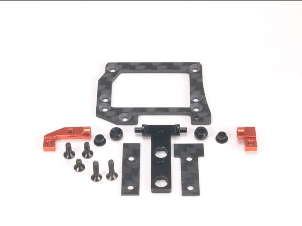 PN Racing Mini-Z Gimbals Conversion Kit for MR3300 V5 Motor Mount (Orange) #MR3322