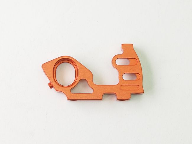 PN Racing Mini-Z V5 LCG Motor Mount Right Side Plate (Orange) #MR3300R