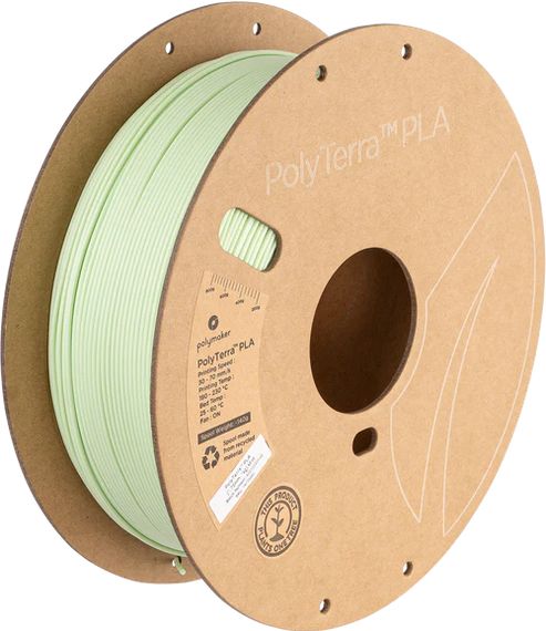 #PM70869  Polymaker PolyTerra™ PLA (1kg) (1.75mm, Mint)
