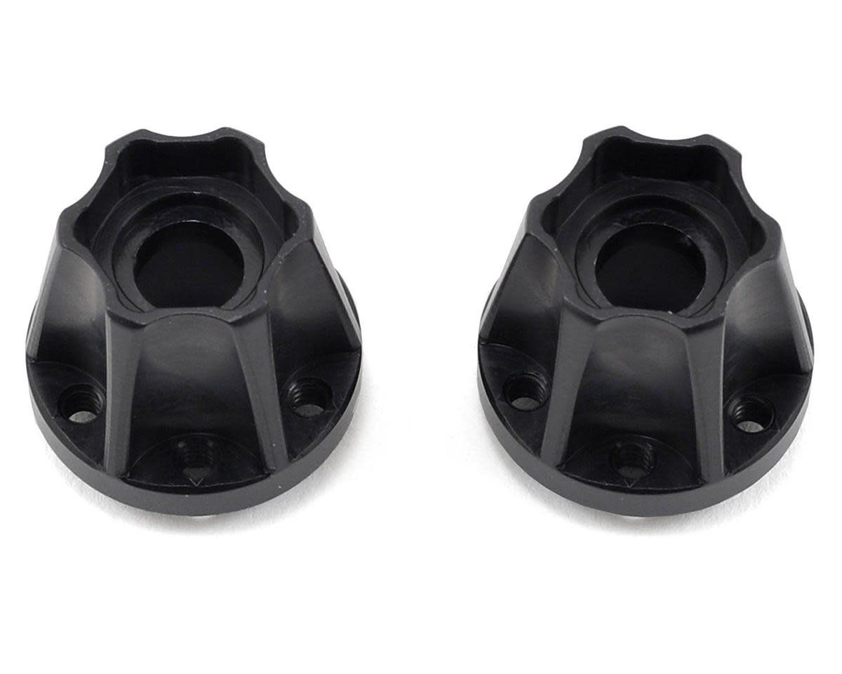 #VPS07115 Vanquish Products SLW 725 Hex Hub Set (Black) (2) (0.725" Width)