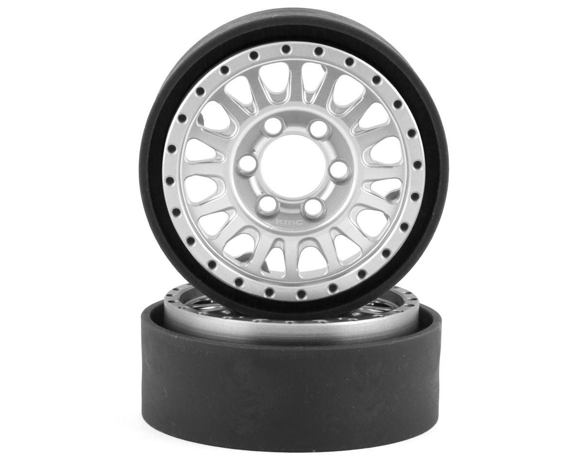#VPS07802 Vanquish Products KMC 1.9" KM445 Impact Crawler Wheels (Clear)