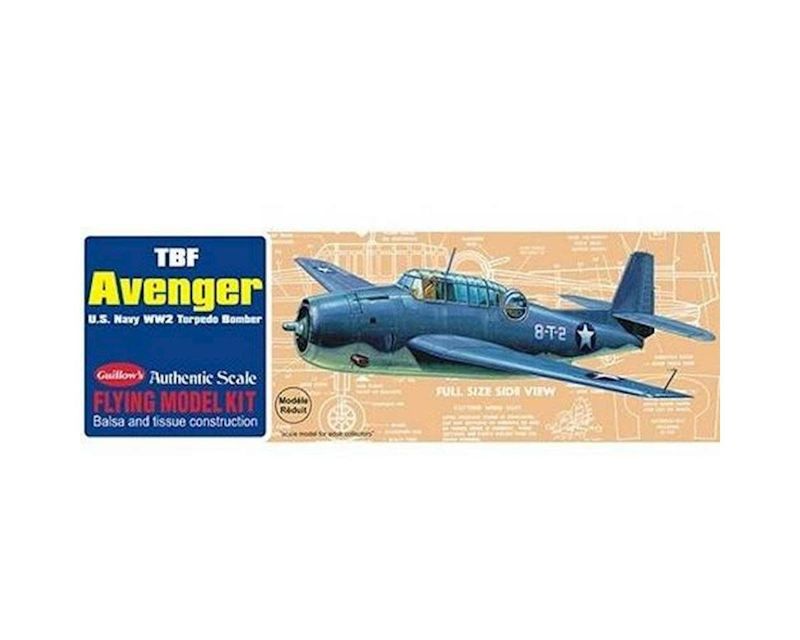 #509 Guillow's Grumman TBF Avenger Kit, 16.5"