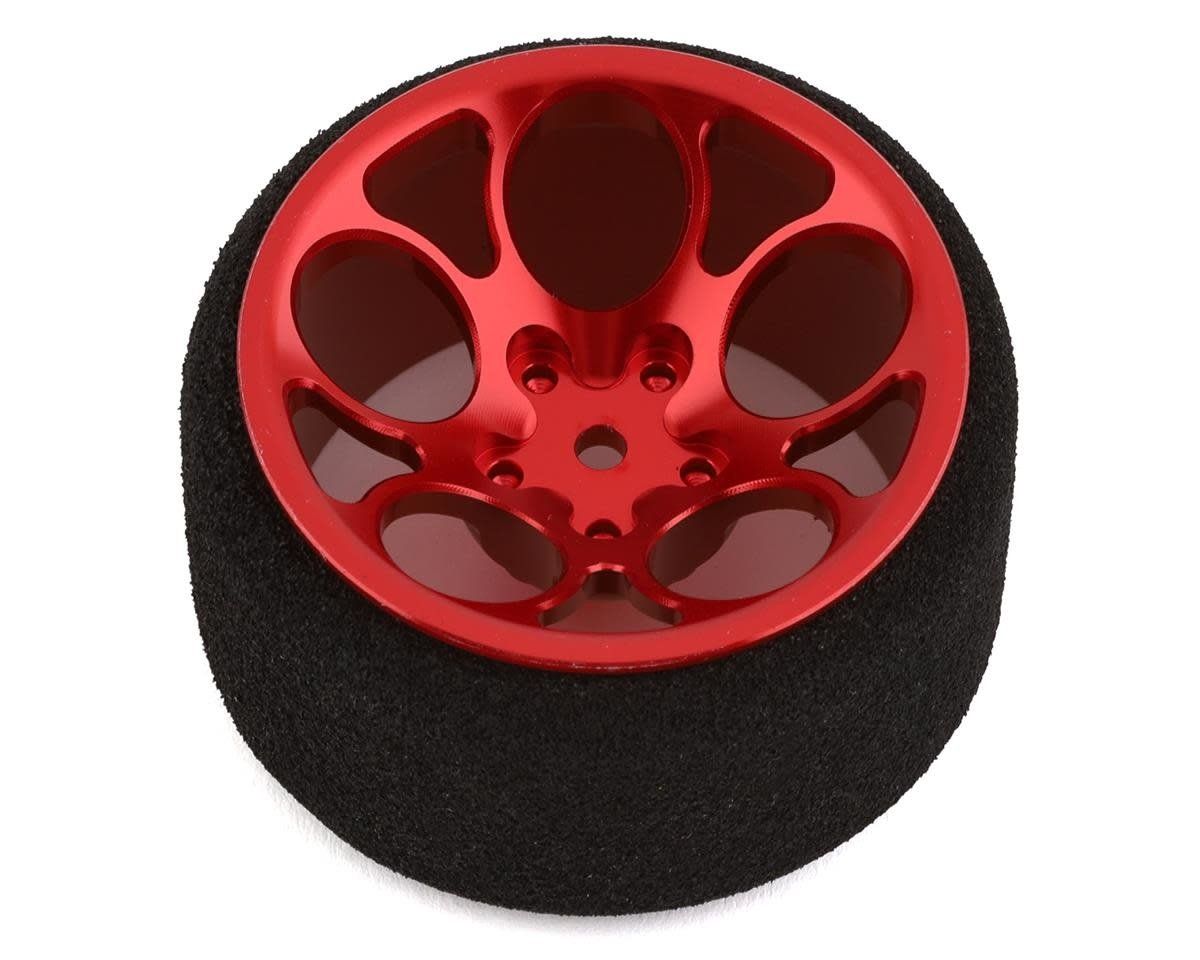 R-Design Sanwa M17/MT-44 Ultrawide 5 Hole Transmitter Steering Wheel (Red) #RDD4922