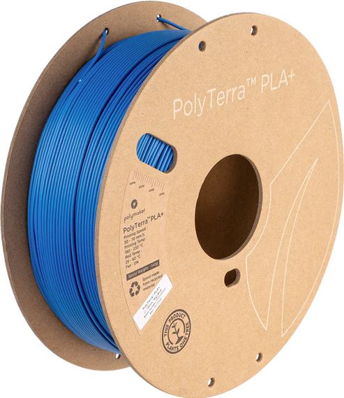 #PM70949  Polymaker PolyTerra™ PLA+ (1kg) (1.75mm, Blue)