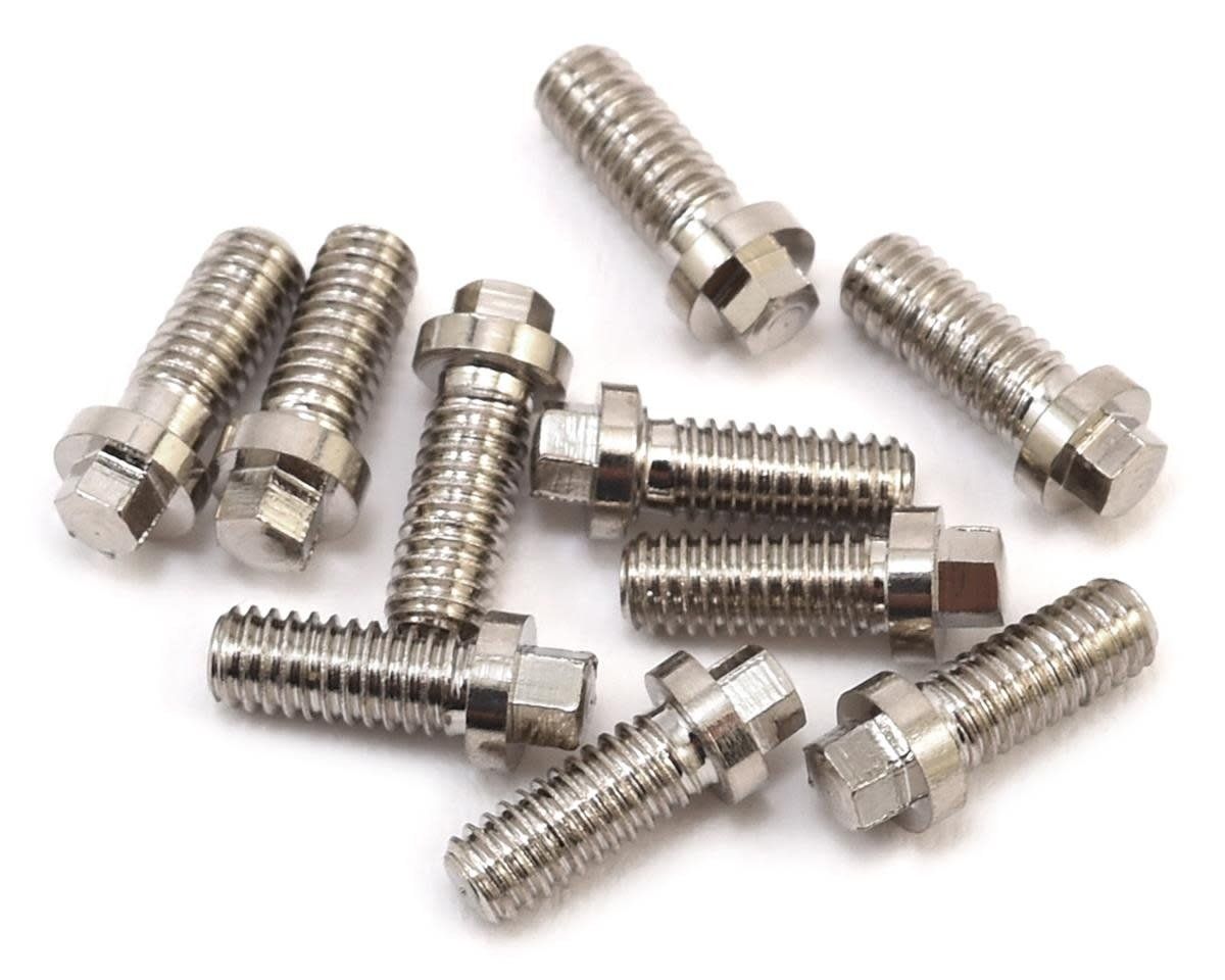 #BLWS25H06 Hot Racing M2.5x6mm Miniature Scale Hex Bolts (10)