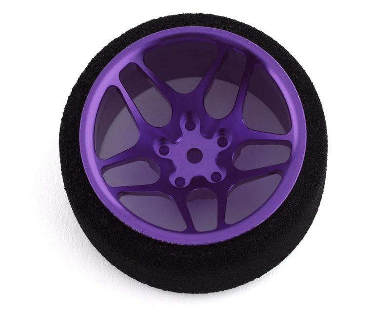 R-Design Sanwa M12/Flysky NB4 10-Spoke Ultrawide Steering Wheel (Purple) #RDD7217