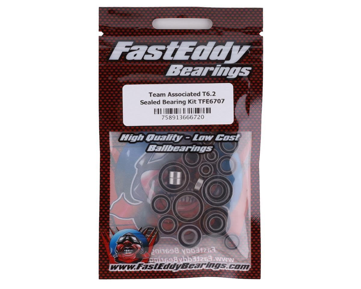 #TFE6707 FastEddy Team Associated T6.2 Sealed Bearing Kit