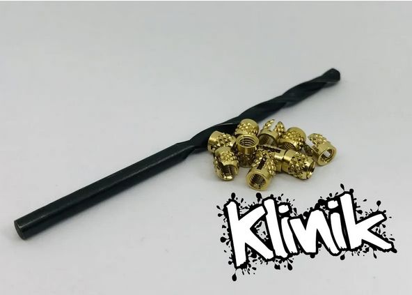 Klinik RC M3 Thread Repair Kit with Drill Bit #KRC_THREADKIT