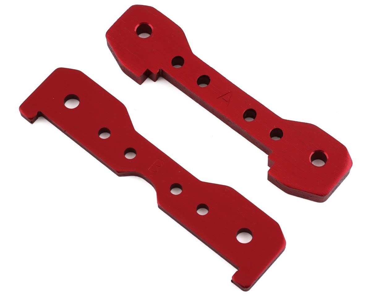 Traxxas Sledge Aluminum Front Tie Bars (Red) #9527R