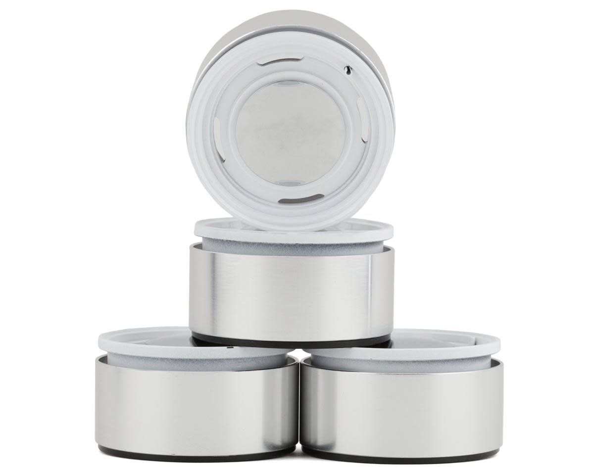 #VVV-C1306 RC4WD Analog 1.9" Aluminum CAP Wheels (White) (4)