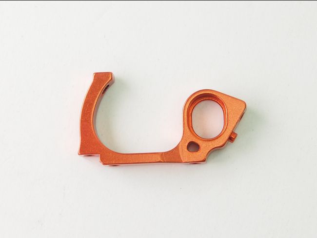 PN Racing Mini-Z V5 LCG Motor Mount Left Side Plate (Orange) #MR3300L