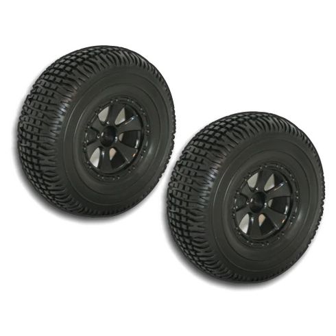 #BS804-001 Redcat Racing Short Course Pre-Mounted Tires (Black)