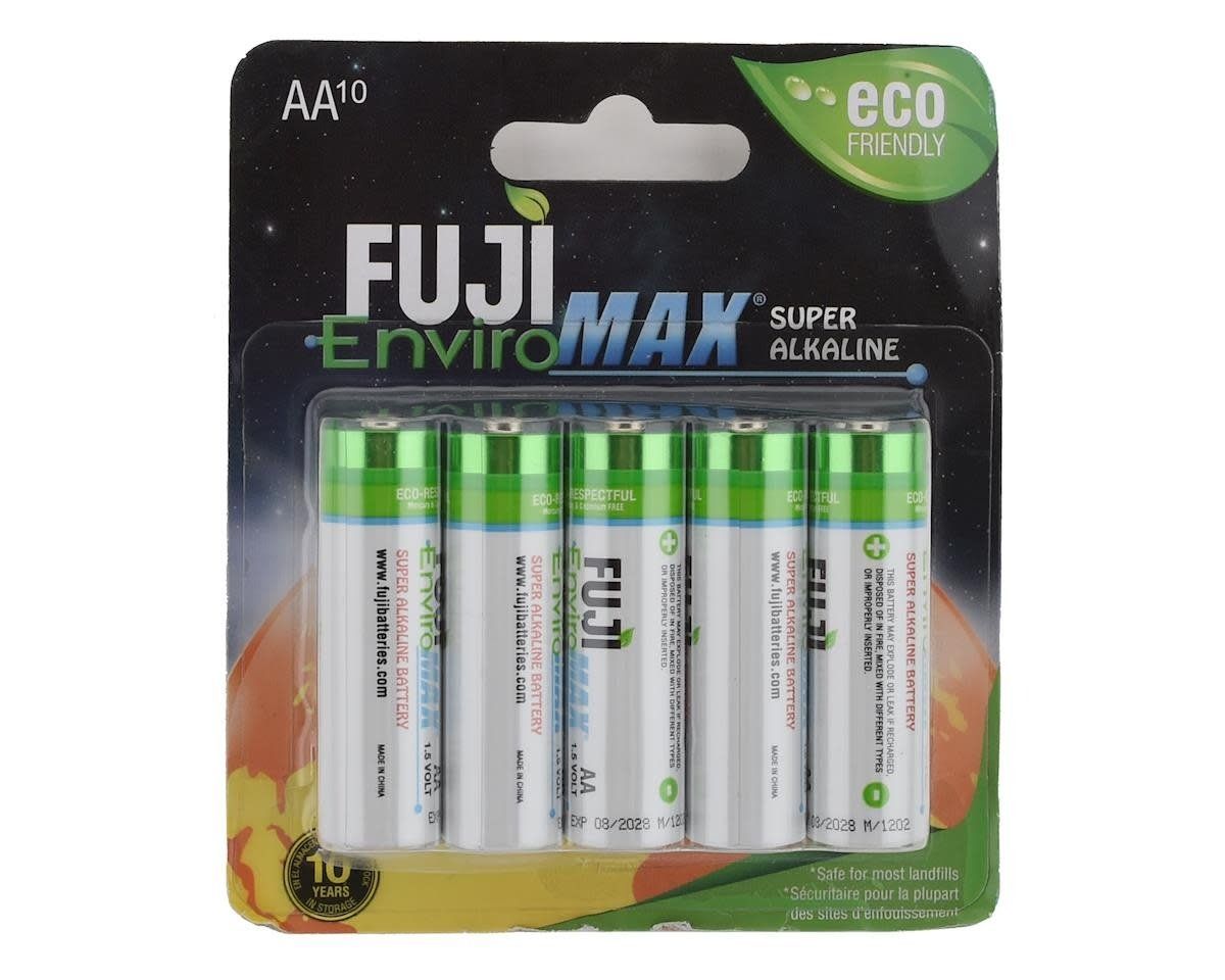Fuji EnviroMAX AA Super Alkaline Battery (10) #4300BP10