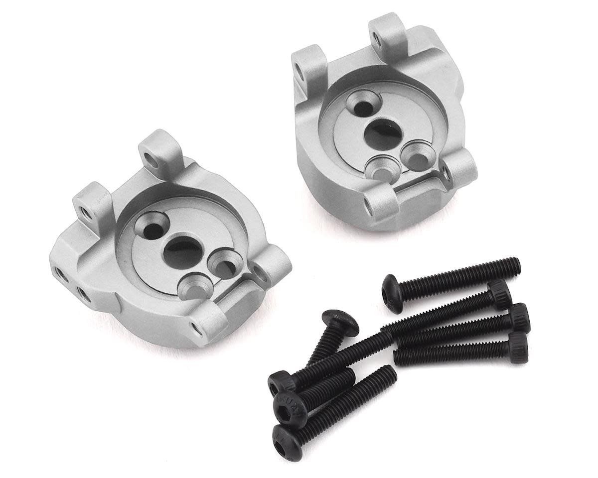 Samix Traxxas TRX-4 Aluminum Rear Hub Carriers (Silver) #SAMTRX4-6064-S