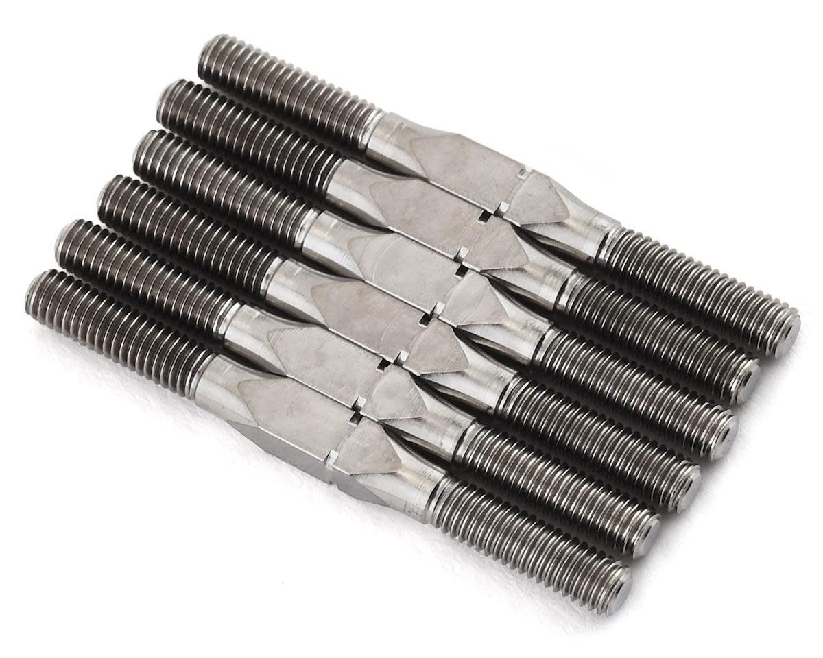 Team Associated Factory Team Reflex 14B/14T Titanium Turnbuckle Set (6) #21565